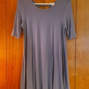 Key hole blouse light purple